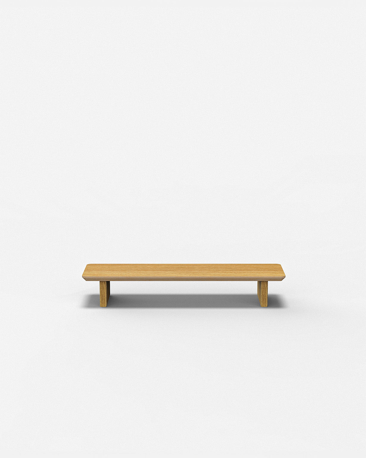 Oak Desk Shelf (Medium)