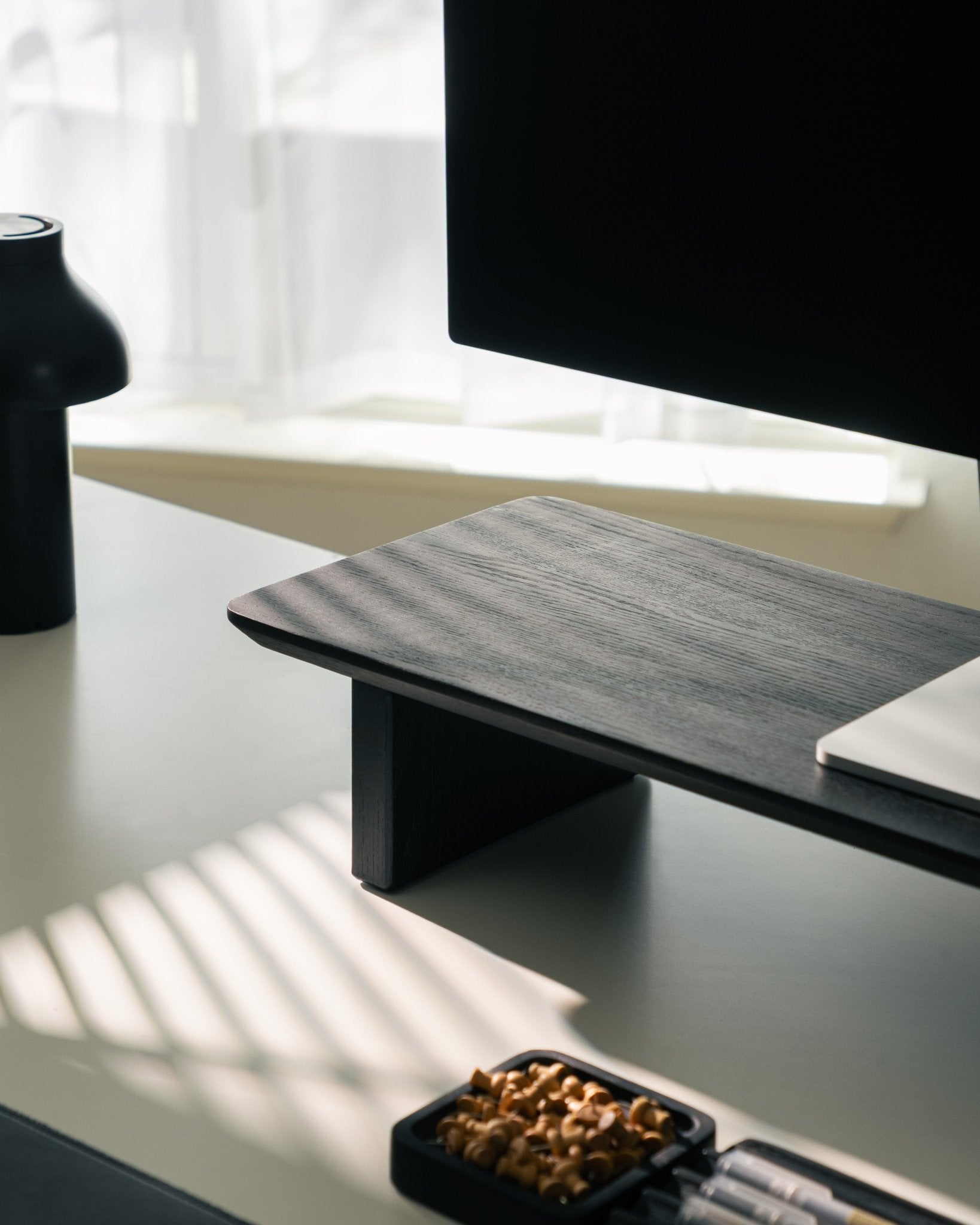 Black Desk Shelf (Large)
