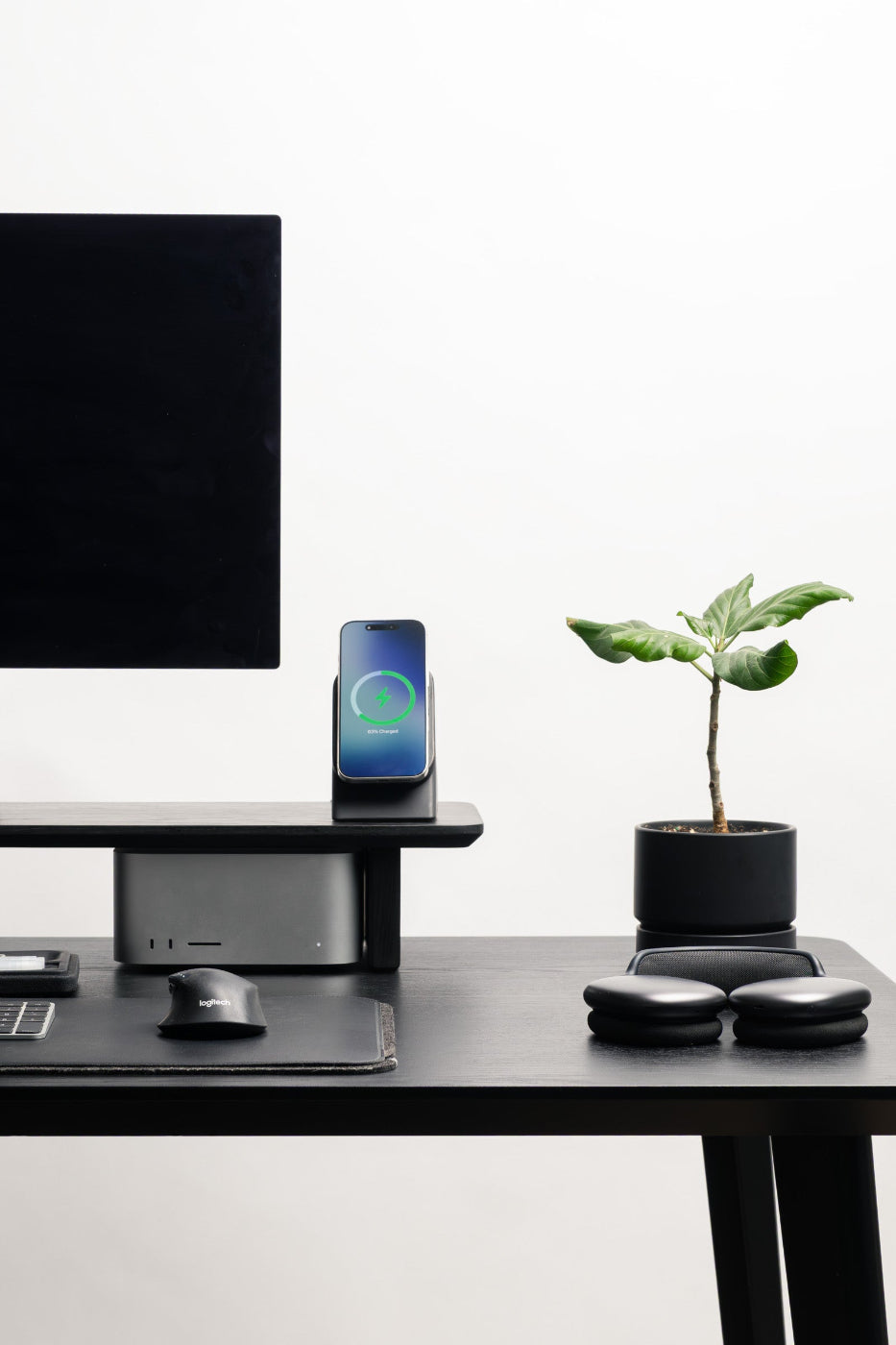 Black Desk Shelf (Large)