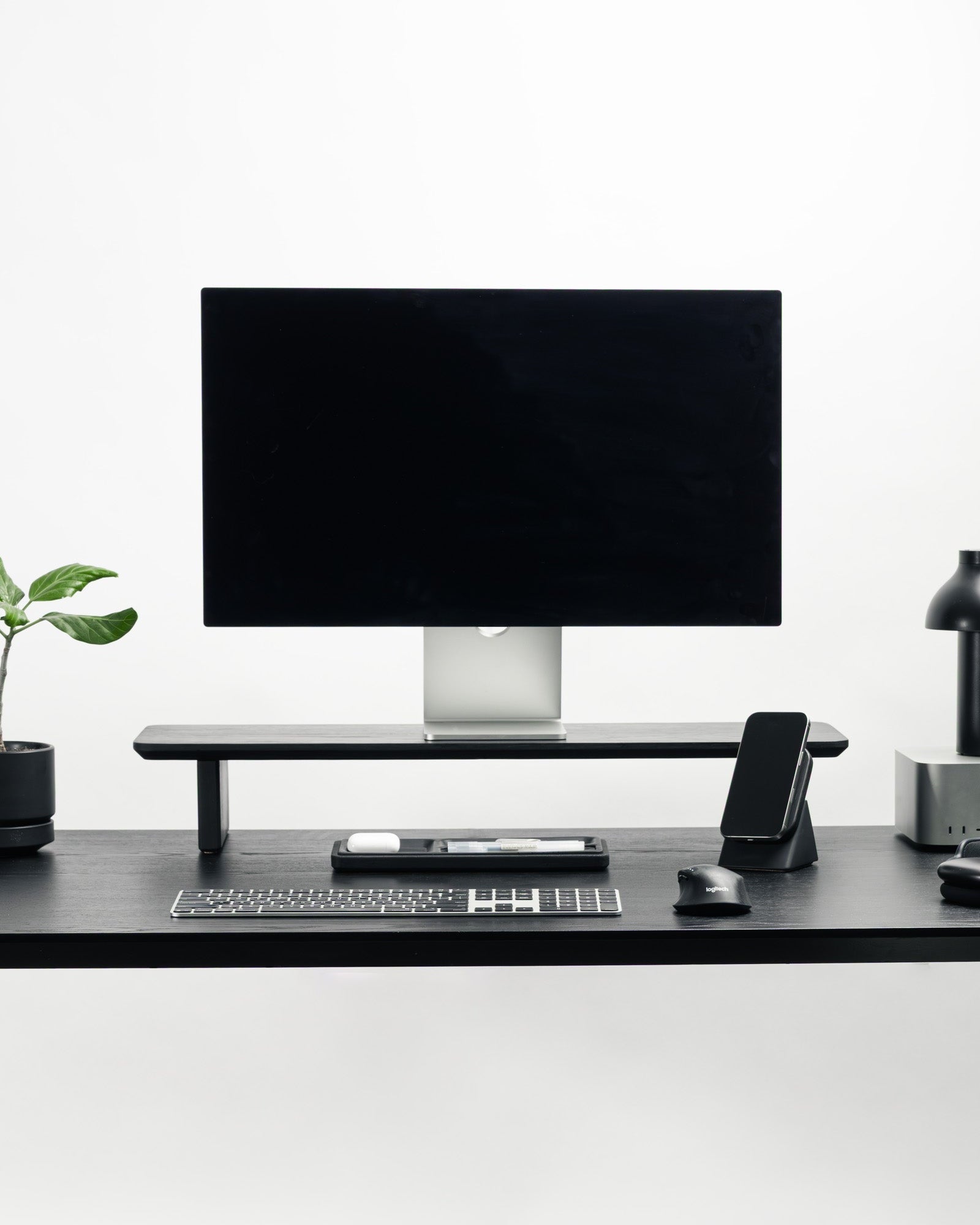 Black Desk Shelf (Medium)
