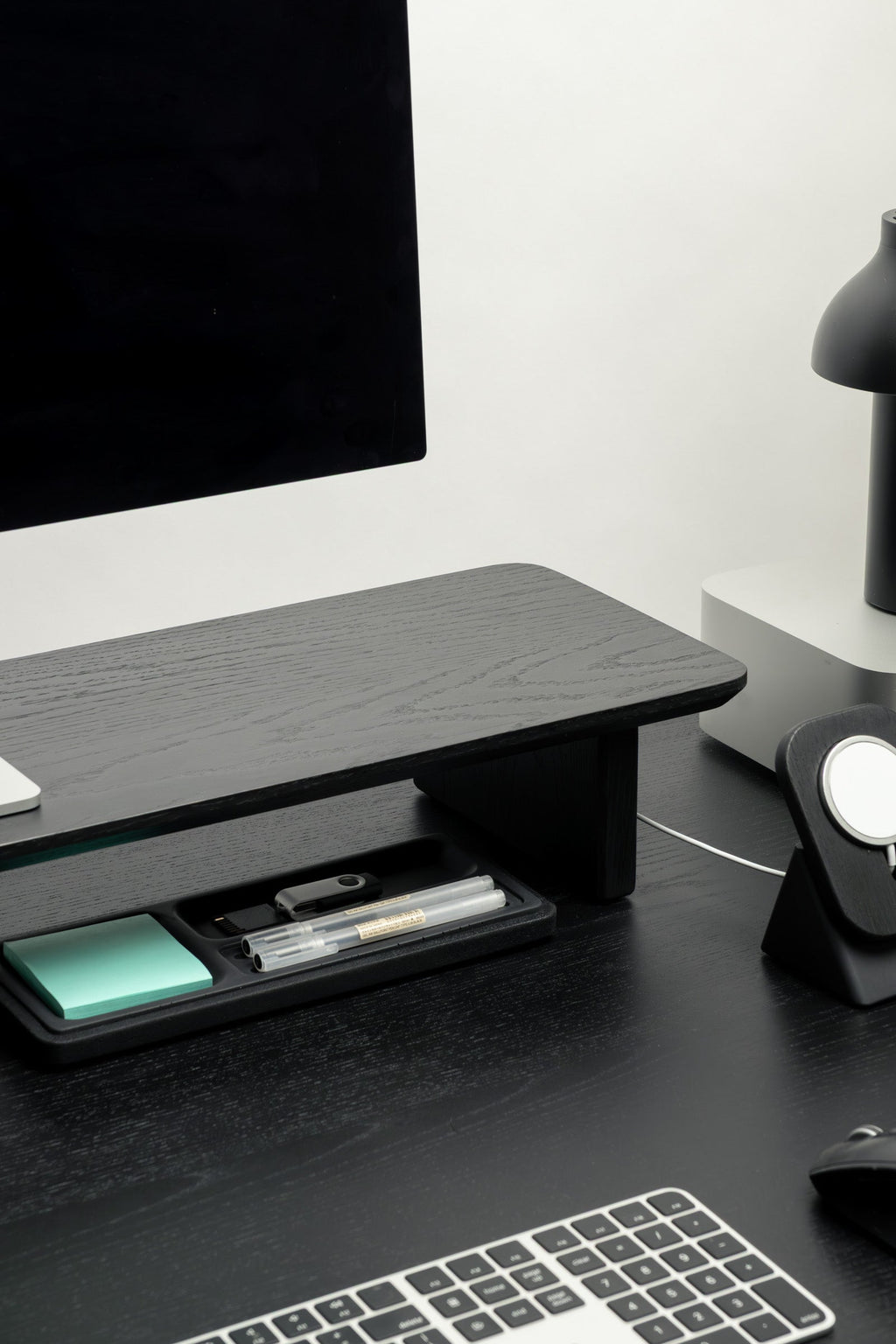 Black Desk Shelf (Medium)