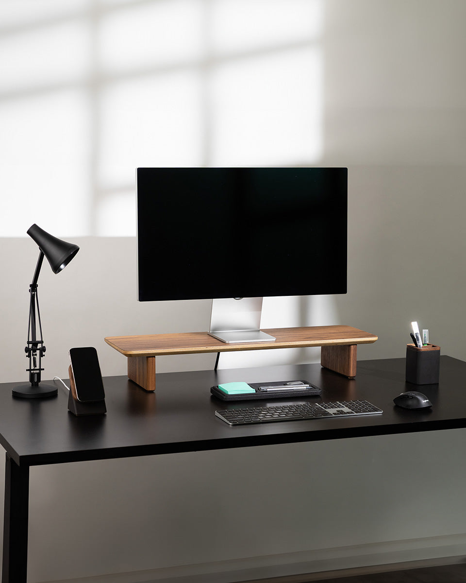 Walnut Desk Shelf (Medium)