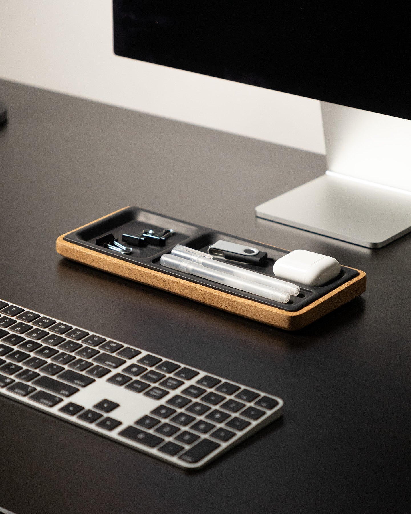 Studio Desk Tray (Compact / Charcoal)