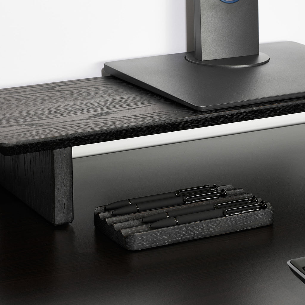 Wave Pen Tray (Black)